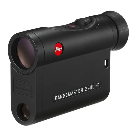 Leica RANGEMASTER 2400-R Instrucciones