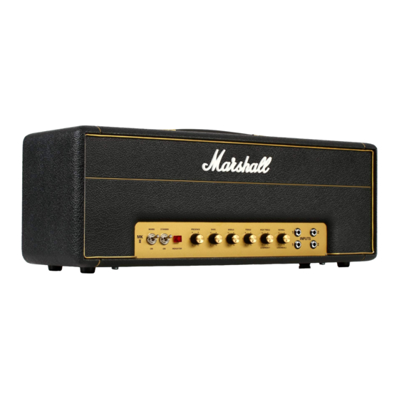 Marshall 1987X Manuales