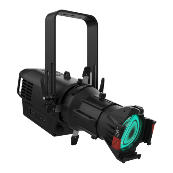 Chauvet Professional OVATION REVE E-3 IP Guía De Referencia Rápida