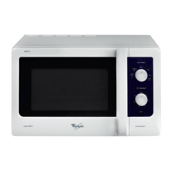 Whirlpool MWD 202 Instrucciones Para El Uso