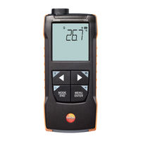 testo 0560 0110 Manual De Instrucciones