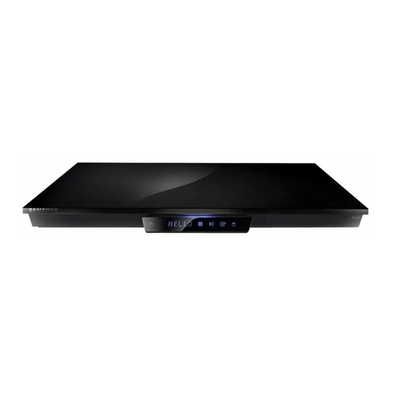 Samsung BD-E6300 Manual Del Usuario