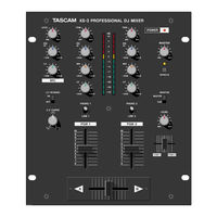 Tascam XS-3 Manual Del Usuario