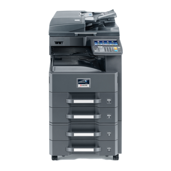 Kyocera TASKalfa 3010i Guía De Inicio Rápida