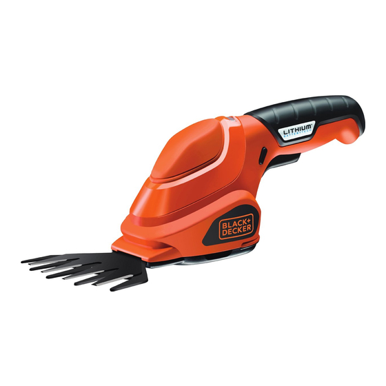 Black and Decker GSL200 Manual De Instrucciones