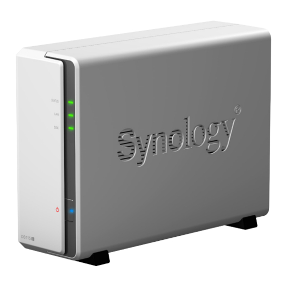 Synology DS115j Guía De Instalación Rápida
