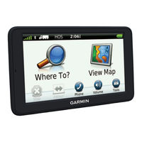 Garmin dēzl 560 Manual Del Usuario