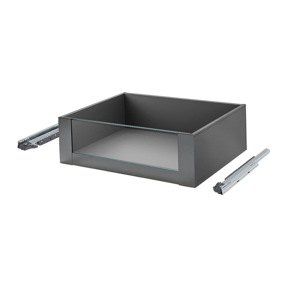 blum LEGRABOX pure Manual De Instrucciones