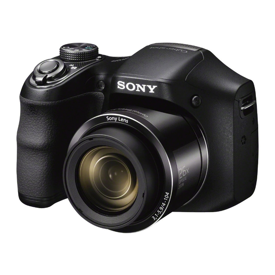 Sony Cyber-shot DSC-H200 Guia Del Usuario