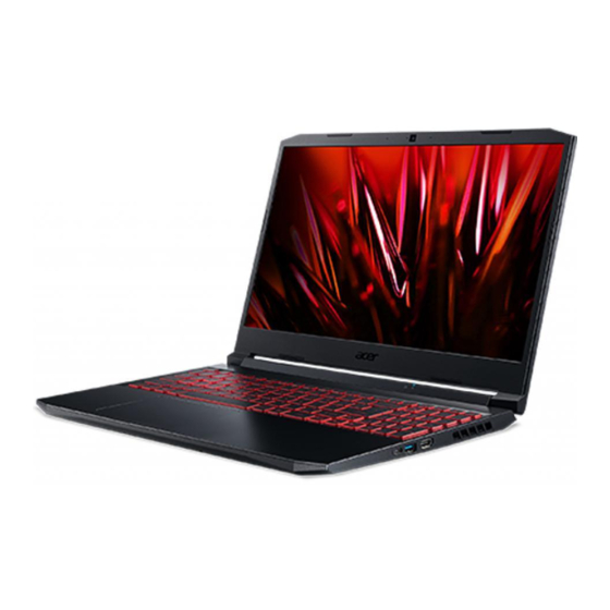 Acer Nitro 5 Serie Manual De Usuario