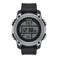 NIXON THE UNIT DIVE Manual De Operaciones