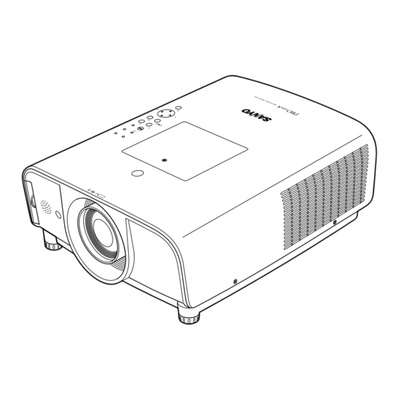 Sanyo PLC-XT25 Manual Del Usuario