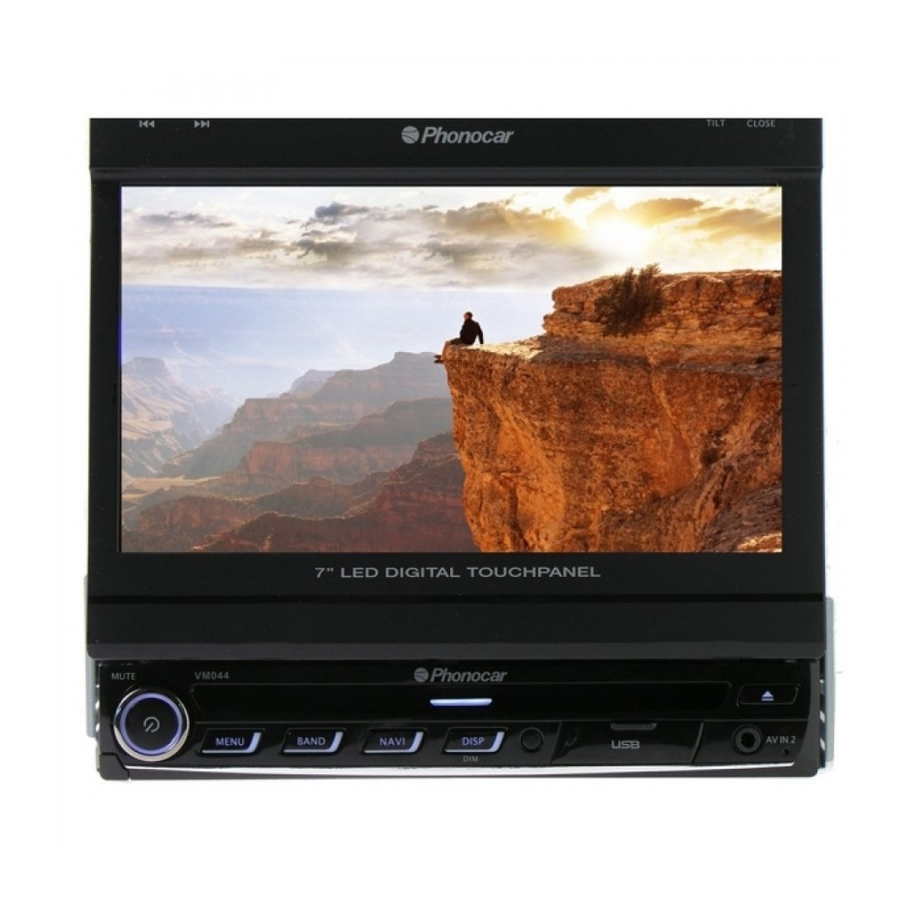 Phonocar VM 044 Manual De Instrucciones
