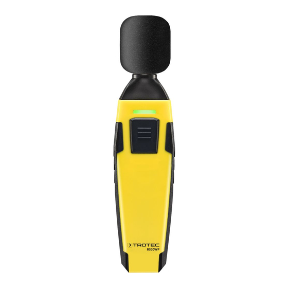 Trotec BS30WP Manual De Instrucciones