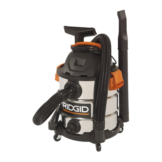 RIDGID WD1060A Manual De Instrucciones