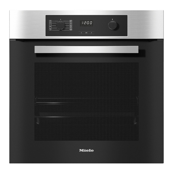 Miele H 2265-1 B Manuales