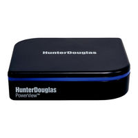 HunterDouglas PowerView Hub Guia De Inicio Rapido