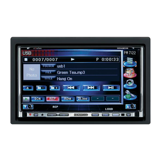 Kenwood DDX8019 Manual De Instalación