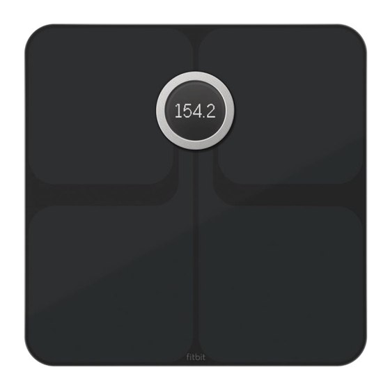 Fitbit Aria 2 Manual Del Producto