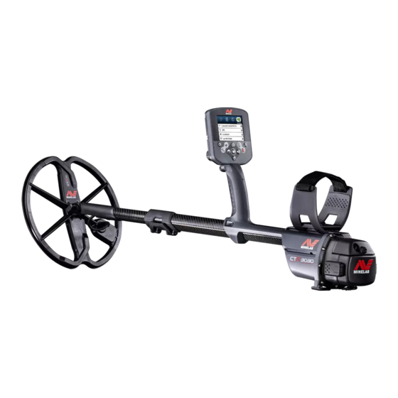 Minelab CTX 3030 Guia De Inicio Rapido