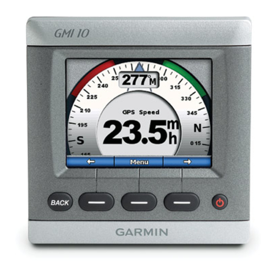 Garmin GMI 10 Guia De Inicio Rapido