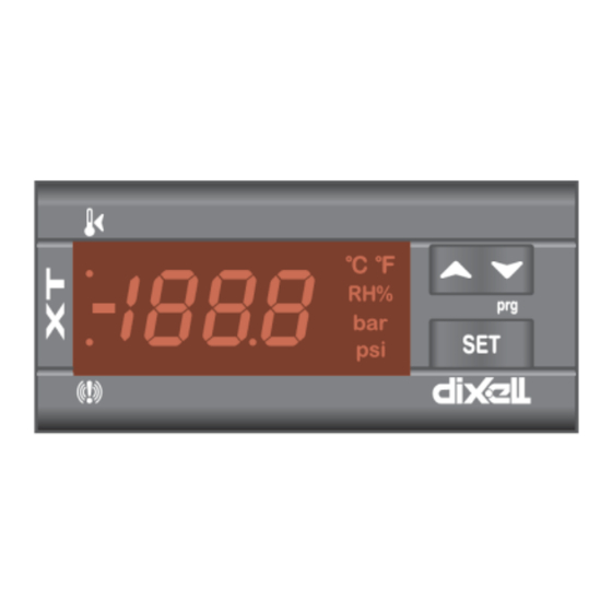 Emerson Dixell XT110C Instrucciones De Uso