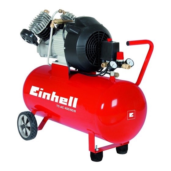 EINHELL TC-AC 400/50/8 Manual De Instrucciones Original