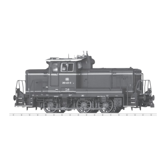 marklin 260 Serie Manual De Instrucciones