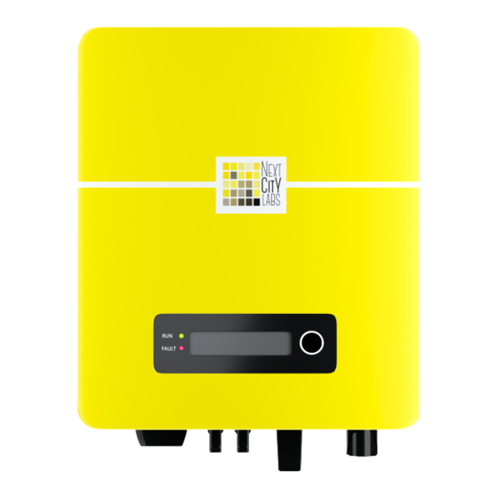 Next City Labs Serie TF 3K-25K Manual Del Usuario