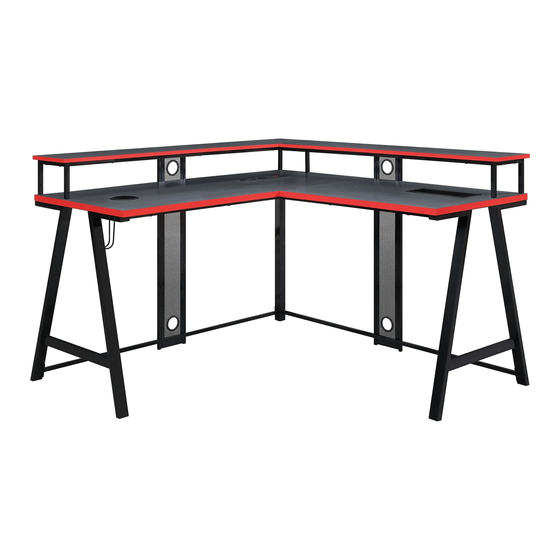 OSP furniture Designlab DSR5454GLD Instrucciones De Montaje