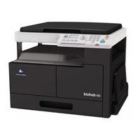 Konica Minolta bizhub 185 Manual Del Operador