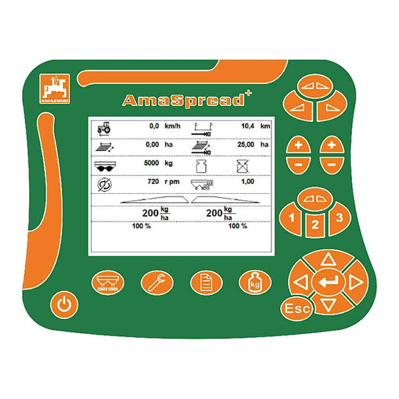 Amazone AmaSpread+ Instrucciones De Servicio