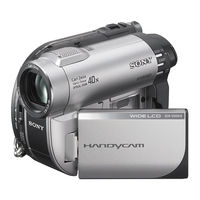 Sony HANDYCAM DCR-DVD610 Guía De Operaciónes
