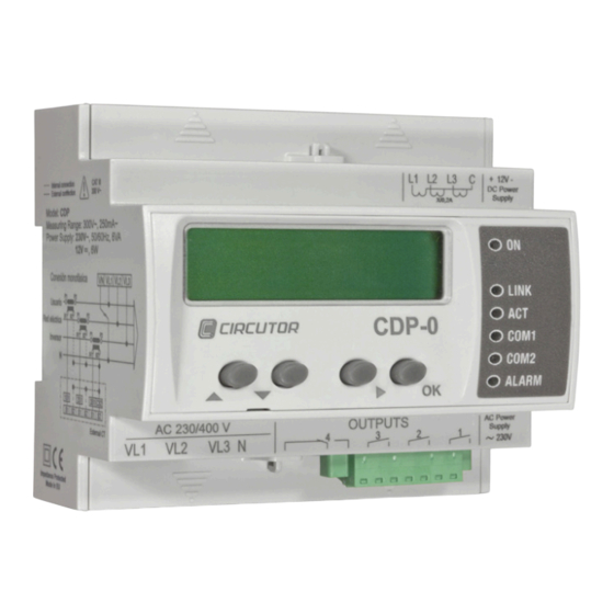 Circutor CDP Manual