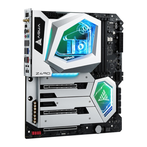 ASROCK Z490 AQUA Manual De Instrucciones