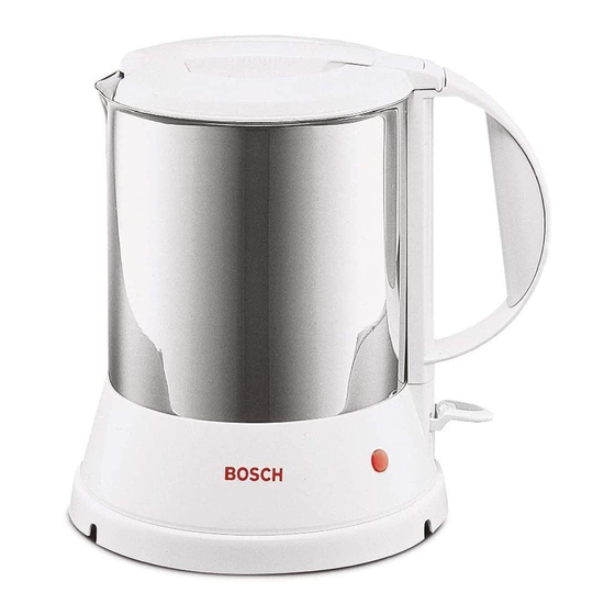 Bosch TWK11N Serie Instrucciones De Uso