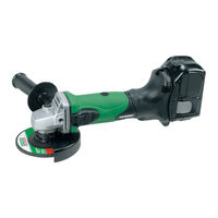 Hitachi G 18DL Manual De Instrucciones