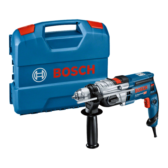 Bosch Professional GSB 20-2RE Instrucciones De Servicio