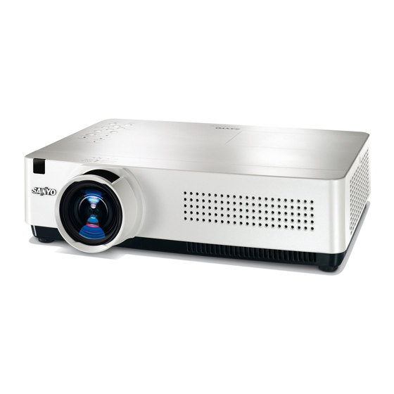 Sanyo PLC-WXU300 Manual Del Usuario