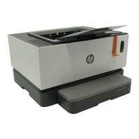 Hp HP Neverstop Laser 1000 Serie Guia Del Usuario