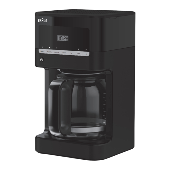 Braun KF6050 Instrucciones