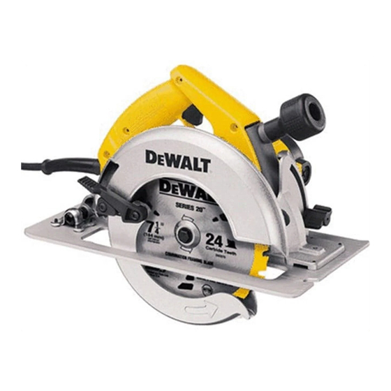 DeWalt DW364K Manual De Instrucciones