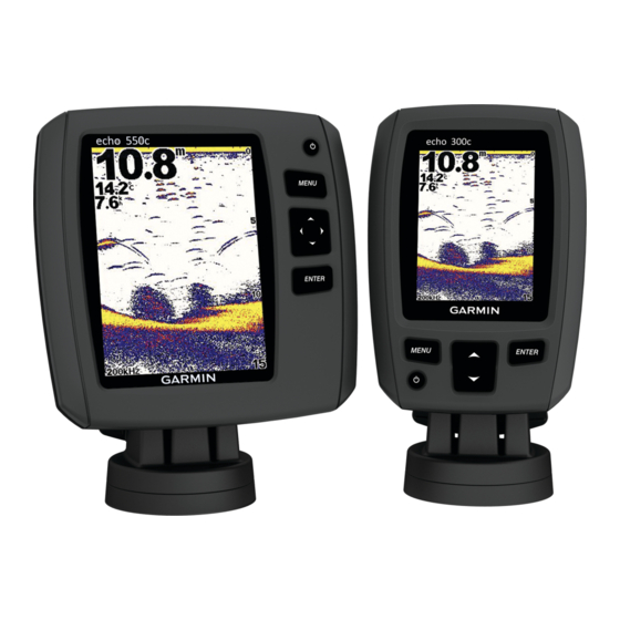 Garmin Echo 200 Serie Manual Del Usuario