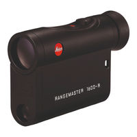 Leica RANGEMASTER CRF 1600-R Manual Del Usaurio