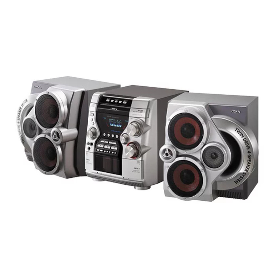 Aiwa JAX-S5 Instrucciones De Montaje