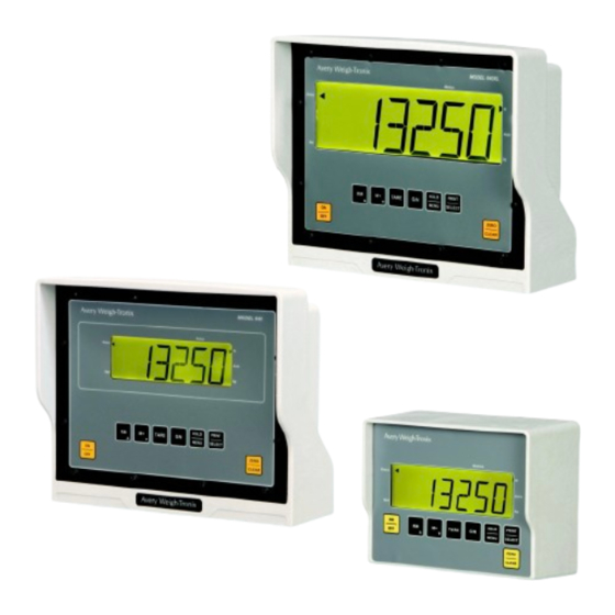 Avery Weigh-Tronix 640 Serie Instrucciones Del Usuario