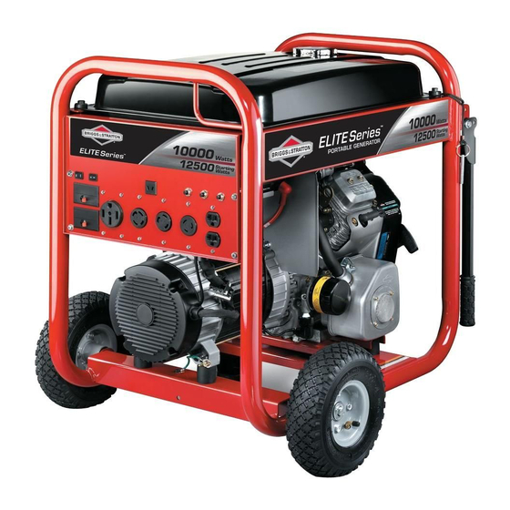 Briggs & Stratton ELITE 10000 Guia De Inicio Rapido