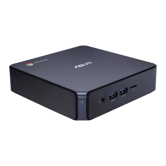 Asus Chromebox 3 Guia Del Usuario