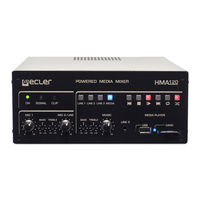 Ecler HMA120 Manual De Instrucciones