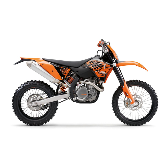 KTM 450 EXC-R EU 2008 Manuales